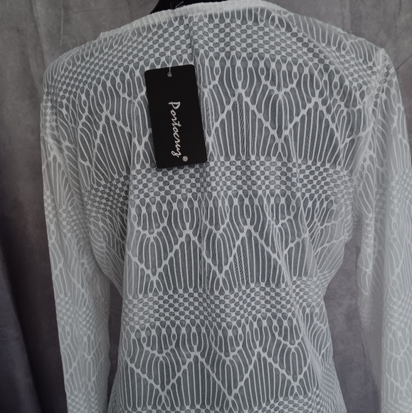 NWT Portocruz Lace up tunic - Picture 4 of 7